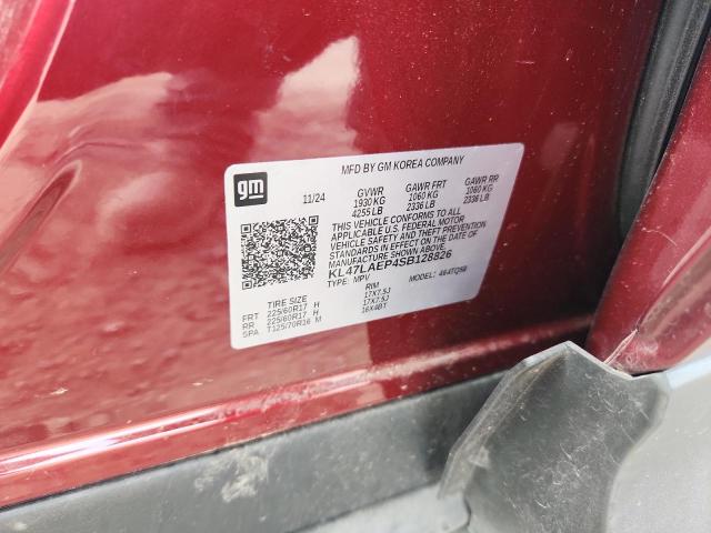 92822175 :رقم المزاد ، KL47LAEP4SB128826 vin ، 2025 Buick Envista مزاد بيع