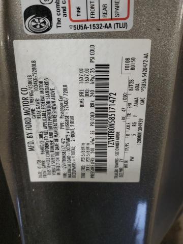 Продажа на аукционе авто 2008 Ford Mustang, vin: 1ZVHT80N585171472, номер лота: 92159985