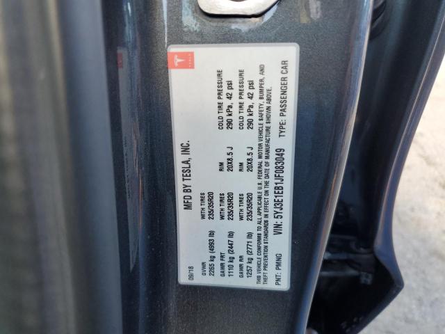 Aukcja sprzedaży 2018 Tesla Model 3, vin: 5YJ3E1EB1JF083049, numer aukcji: 91428385