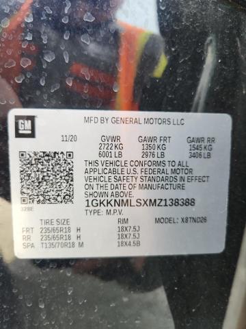 Продаж на аукціоні авто 2021 Gmc Acadia, vin: 1GKKNMLSXMZ138388, номер лоту: 92900965