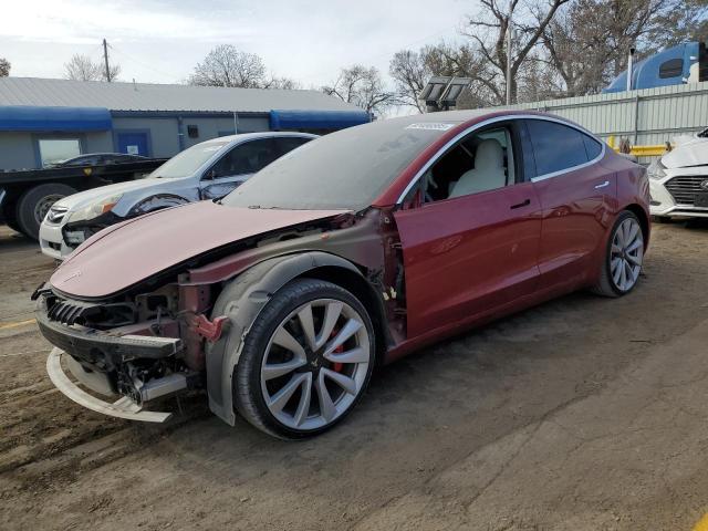 Продажа на аукционе авто 2018 Tesla Model 3, vin: 5YJ3E1EB5JF075326, номер лота: 92486585