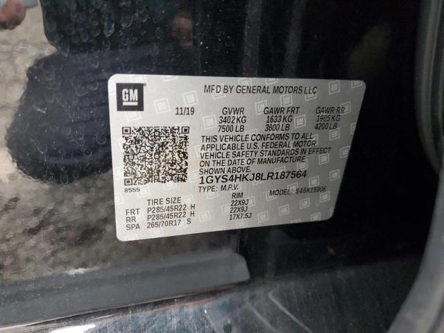 Aukcja sprzedaży 2020 Cadillac Escalade, vin: 1GYS4HKJ8LR187564, numer aukcji: 92470695