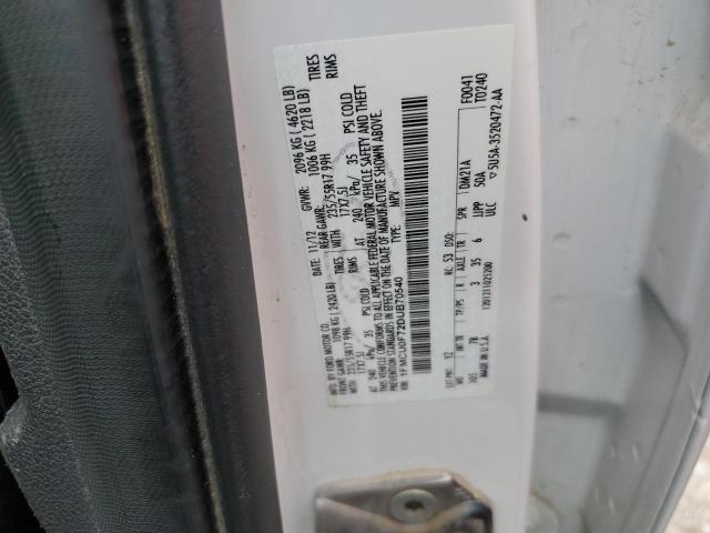 91661415 :رقم المزاد ، 1FMCU0F72DUB70540 vin ، 2013 Ford Escape مزاد بيع