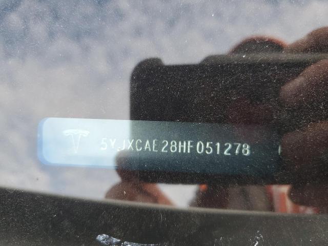 Продажа на аукционе авто 2017 Tesla Model X, vin: 5YJXCAE28HF051278, номер лота: 93075405