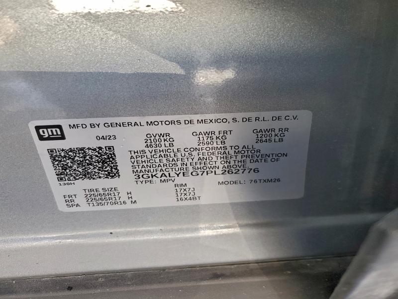 2023 Gmc Terrain მანქანა იყიდება აუქციონზე, vin: 3GKALYEG7PL262776, აუქციონის ნომერი: 94385585