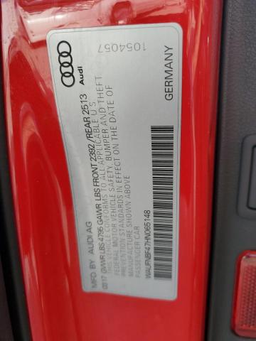 91023775 :رقم المزاد ، WAUFNBF47HN065148 vin ، 2017 Audi A4 مزاد بيع