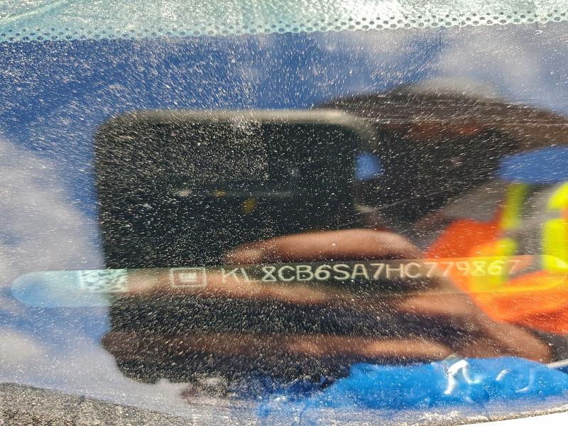 92585265 :رقم المزاد ، KL8CB6SA7HC779867 vin ، 2017 Chevrolet Spark مزاد بيع