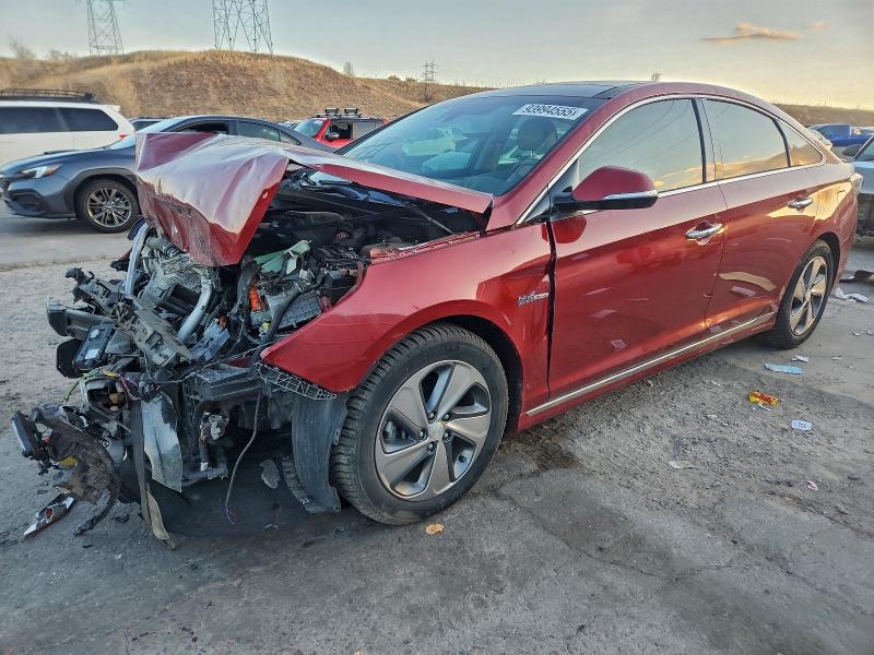 93994555 :رقم المزاد ، KMHE34L3XHA070956 vin ، 2017 Hyundai Sonata Hyb مزاد بيع