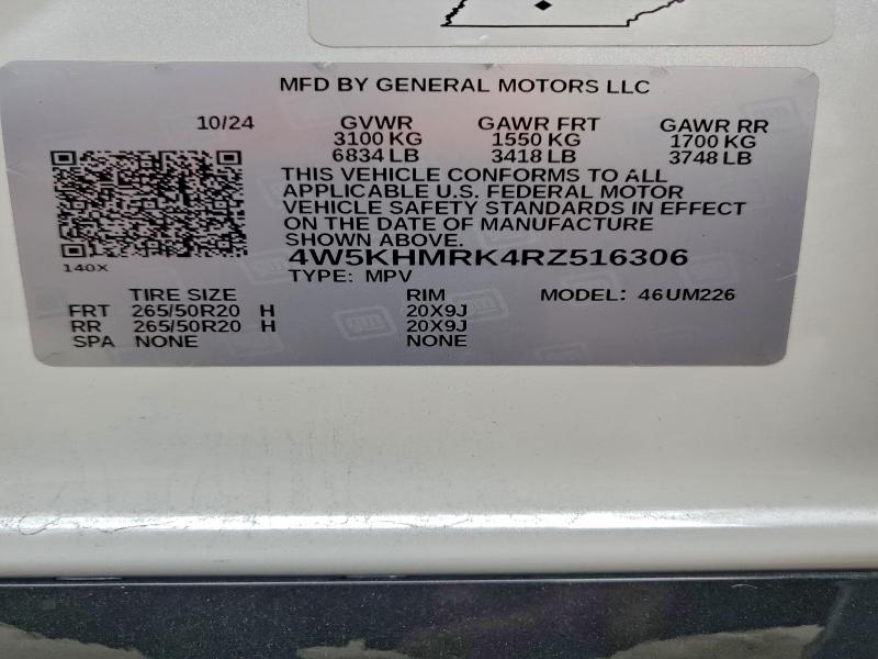 Продажа на аукционе авто 2024 Acura Zdx A-spec, vin: 4W5KHMRK4RZ516306, номер лота: 93710575