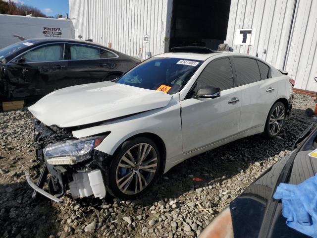 2019 Infiniti Q50 მანქანა იყიდება აუქციონზე, vin: JN1FV7AR5KM800017, აუქციონის ნომერი: 91411005