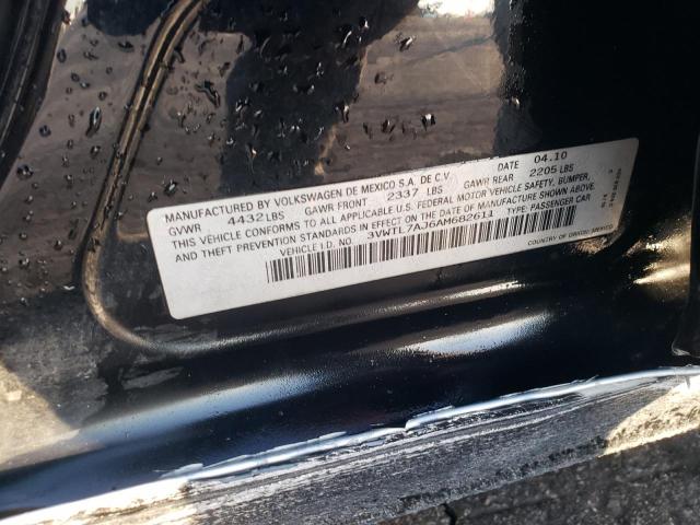 91330545 :رقم المزاد ، 3VWTL7AJ6AM682611 vin ، 2010 Volkswagen Jetta مزاد بيع