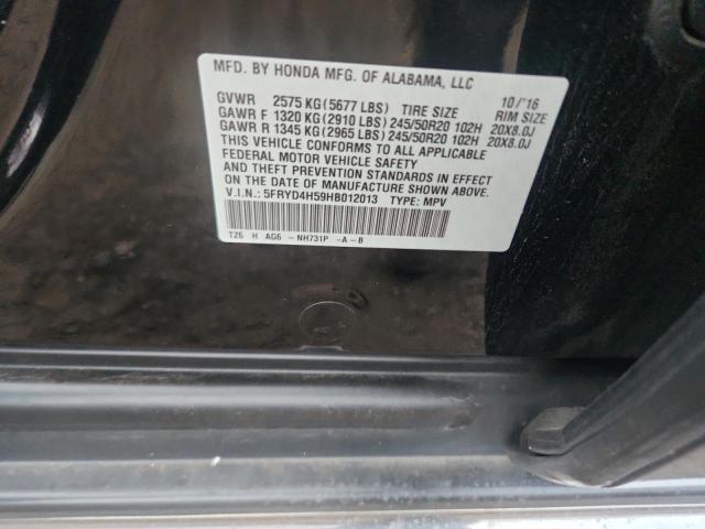 Продажа на аукционе авто 2017 Acura Mdx Techno, vin: 5FRYD4H59HB012013, номер лота: 91259255