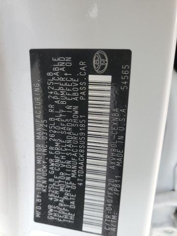 2025 Toyota Camry მანქანა იყიდება აუქციონზე, vin: 4T1DAACK8SU591851, აუქციონის ნომერი: 91697415