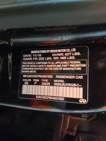 Продаж на аукціоні авто 2017 Infiniti Qx30 Base, vin: SJKCH5CP6HA031655, номер лоту: 93087675