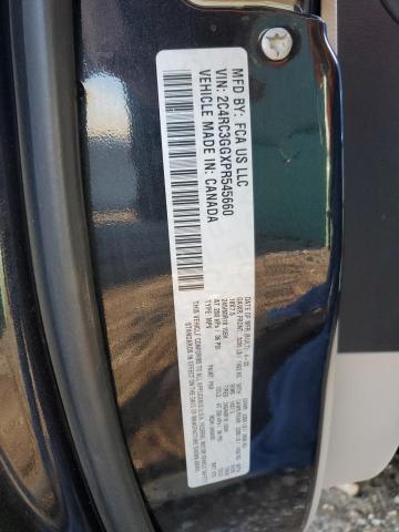 92425575 :رقم المزاد ، 2C4RC3GGXPR545660 vin ، 2023 Chrysler Pacifica مزاد بيع
