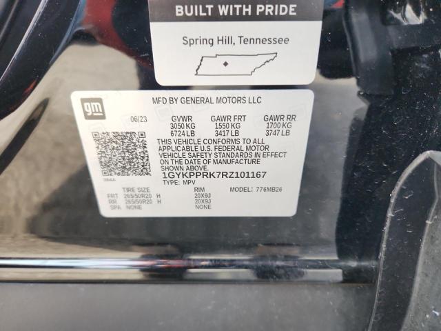 Продажа на аукционе авто 2024 Cadillac Lyriq, vin: 1GYKPPRK7RZ101167, номер лота: 91859325