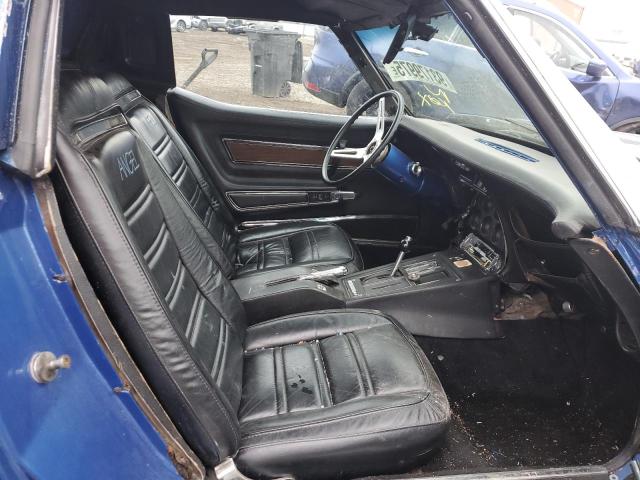 1975 Chevrolet Corvette მანქანა იყიდება აუქციონზე, vin: 1237J5S427852, აუქციონის ნომერი: 93179975