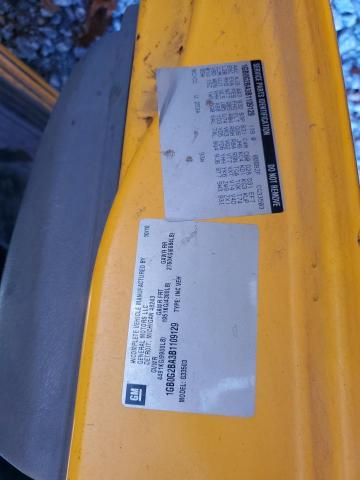 87096055 :رقم المزاد ، 1GB0G2BA3B1109129 vin ، 2011 Chevrolet School Bus مزاد بيع