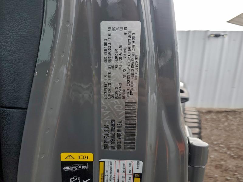 94002455 :رقم المزاد ، 1C6HJTAG1ML536240 vin ، 2021 Jeep Gladiator مزاد بيع
