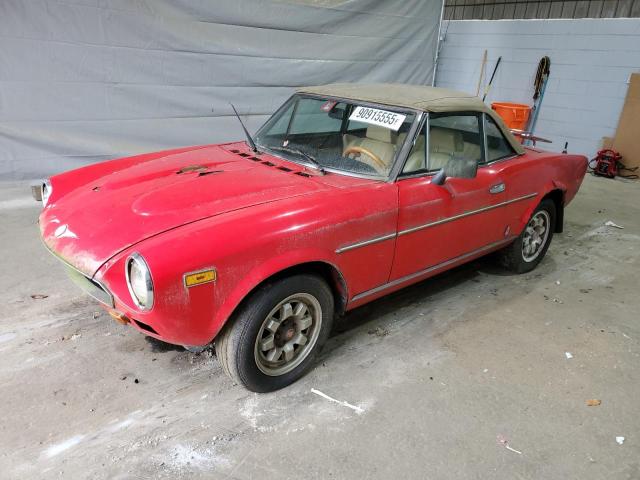 90915555 :رقم المزاد ، 124CS000168456XXX vin ، 1981 Fiat 124 Spider مزاد بيع