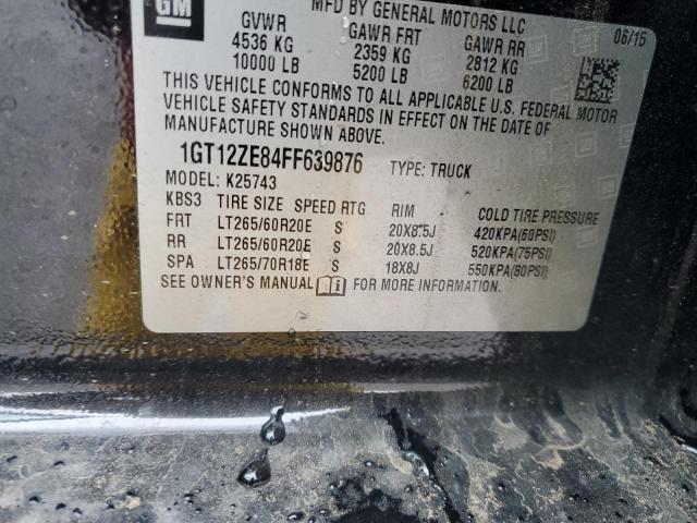 Продаж на аукціоні авто 2015 Gmc Sierra, vin: 1GT12ZE84FF639876, номер лоту: 93143155