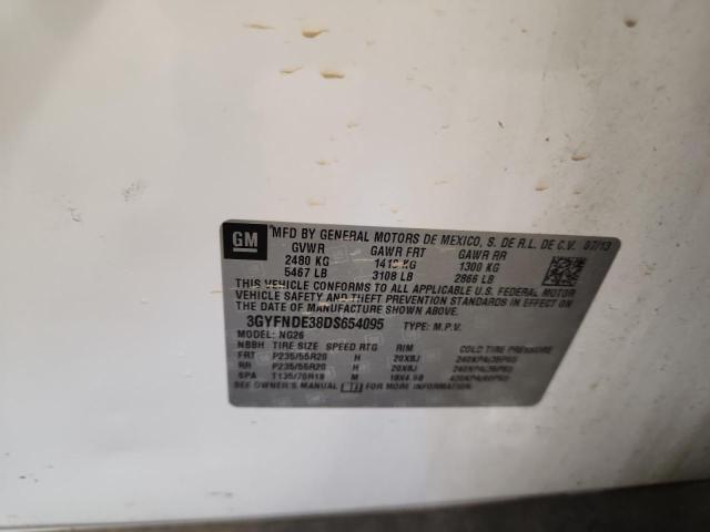 Продаж на аукціоні авто 2013 Cadillac Srx, vin: 3GYFNDE38DS654095, номер лоту: 91918135