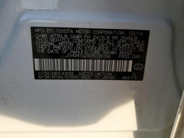 Продажа на аукционе авто 2016 Lexus Is 300, vin: JTHCM1D2XG5009156, номер лота: 92752095