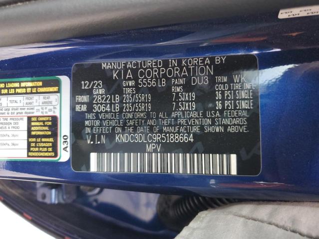 Aukcja sprzedaży 2024 Kia Ev6 Light, vin: KNDC3DLC9R5188664, numer aukcji: 93538855