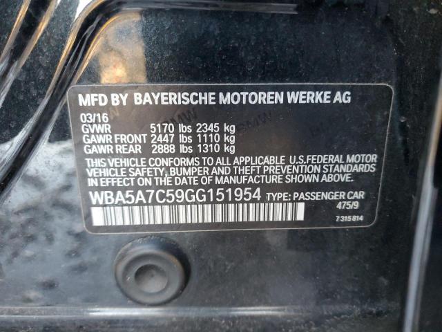 Продажа на аукционе авто 2016 Bmw 528, vin: WBA5A7C59GG151954, номер лота: 91576655
