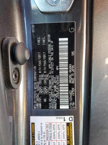 2020 Toyota 4runner მანქანა იყიდება აუქციონზე, vin: JTEBU5JR1L5836460, აუქციონის ნომერი: 93666195