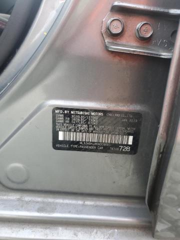 Продаж на аукціоні авто 2019 Mitsubishi Mirage, vin: ML32A5HJXKH009683, номер лоту: 93386405