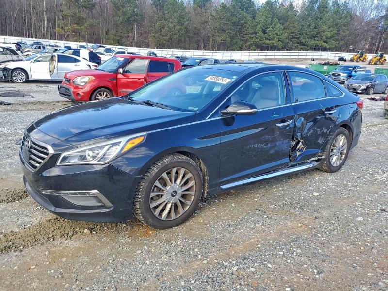 Продажа на аукционе авто 2015 Hyundai Sonata, vin: 5NPE34AF0FH163413, номер лота: 75550455