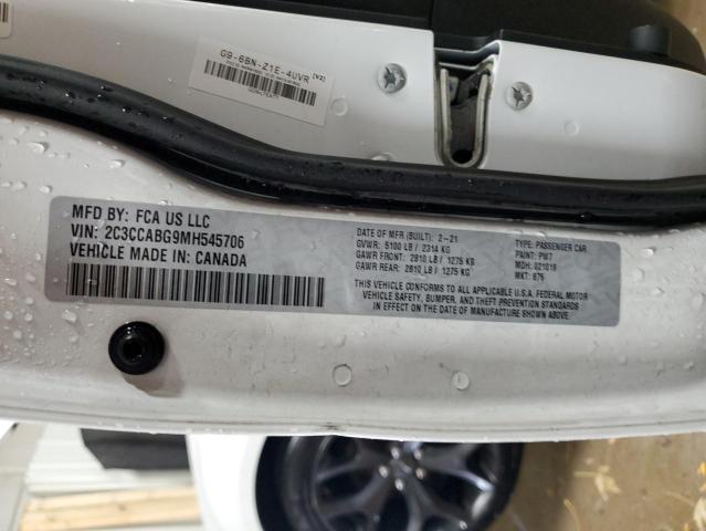 2021 Chrysler 300 მანქანა იყიდება აუქციონზე, vin: 2C3CCABG9MH545706, აუქციონის ნომერი: 91905975