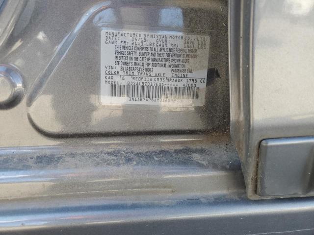 Продаж на аукціоні авто 2018 Nissan Sentra, vin: 3N1AB7AP8JY318042, номер лоту: 93701585