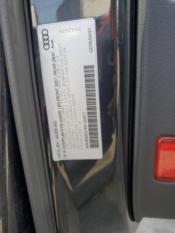 92169465 :رقم المزاد ، WAUD8AF21KN124211 vin ، 2019 Audi A6 مزاد بيع