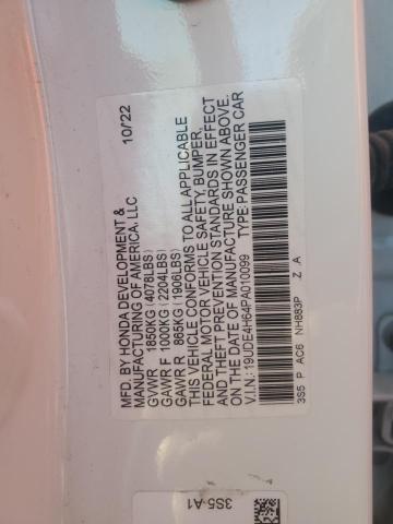 92236165 :رقم المزاد ، 19UDE4H64PA010099 vin ، 2023 Acura Integra مزاد بيع
