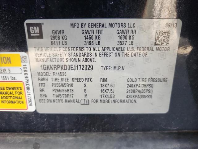 2014 Gmc Acadia მანქანა იყიდება აუქციონზე, vin: 1GKKRPKD0EJ172929, აუქციონის ნომერი: 92891665