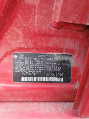 Продаж на аукціоні авто 2011 Bmw 328 Xi, vin: WBAPK7C57BA463613, номер лоту: 92302855