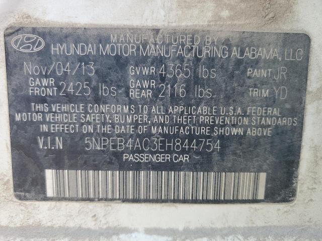 Продажа на аукционе авто 2014 Hyundai Sonata Gls, vin: 5NPEB4AC3EH844754, номер лота: 90429325