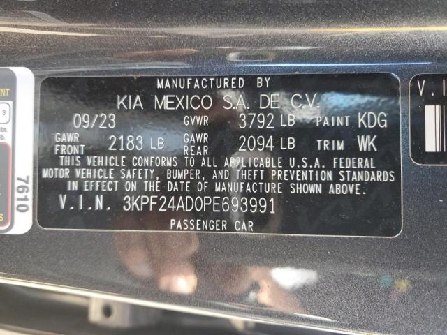 Aukcja sprzedaży 2023 Kia Forte, vin: 3KPF24AD0PE693991, numer aukcji: 85956205