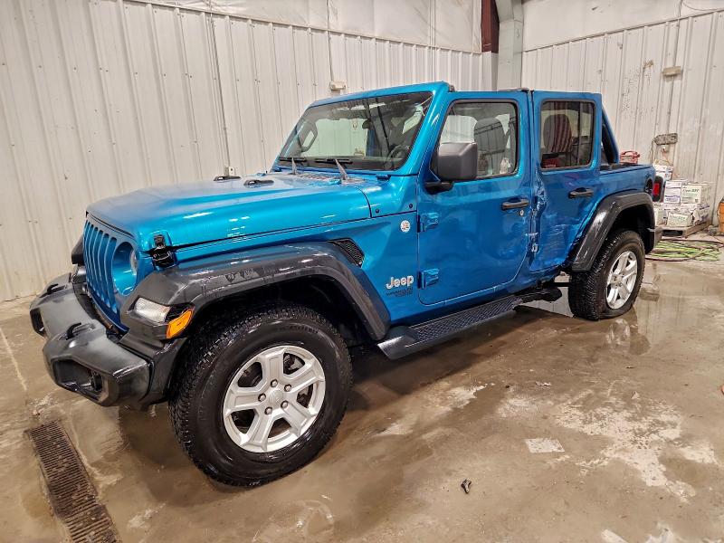 Auction sale of the 2020 Jeep Wrangler Unlimited, vin: 1C4HJXDG4LW222056, lot number: 93894425