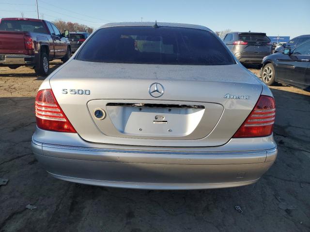 2004 Mercedes-benz S მანქანა იყიდება აუქციონზე, vin: WDBNG84J14A419637, აუქციონის ნომერი: 92924585