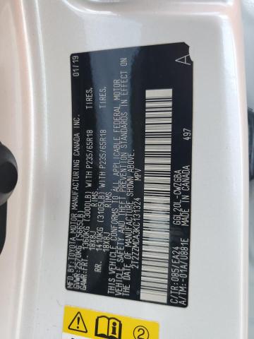 Aukcja sprzedaży 2019 Lexus Rx, vin: 2T2ZZMCA3KC131324, numer aukcji: 91718985