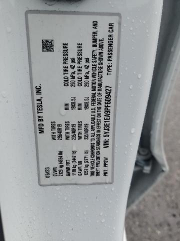 Продажа на аукционе авто 2023 Tesla Model 3, vin: 5YJ3E1EA9PF609427, номер лота: 91833185