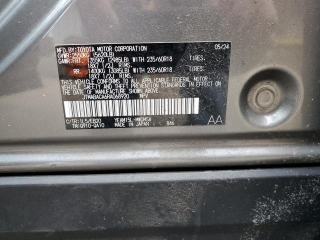 Продаж на аукціоні авто 2024 Toyota Bz4x, vin: JTMABACA6RA068920, номер лоту: 91243455