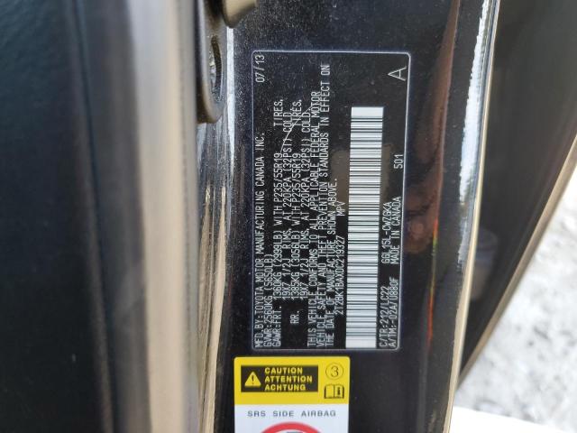 93422115 :رقم المزاد ، 2T2BK1BAXDC219327 vin ، 2013 Lexus Rx مزاد بيع