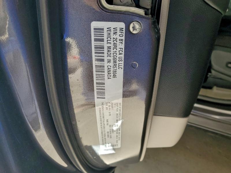 Продажа на аукционе авто 2021 Chrysler Voyager, vin: 2C4RC1CG6MR578046, номер лота: 94741515