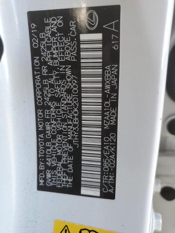 Продажа на аукционе авто 2019 Lexus Ux, vin: JTHY3JBH0K2010097, номер лота: 92368785