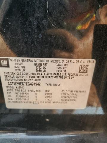 Продажа на аукционе авто 2014 Gmc Sierra, vin: 3GTU2VEC7EG491942, номер лота: 92991805