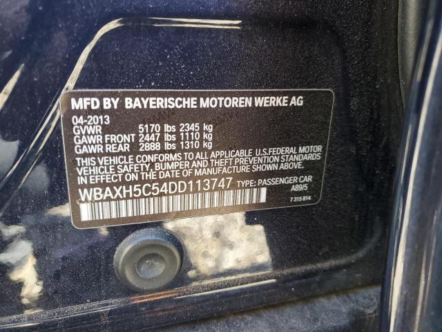 Продажа на аукционе авто 2013 Bmw 528, vin: WBAXH5C54DD113747, номер лота: 93083205